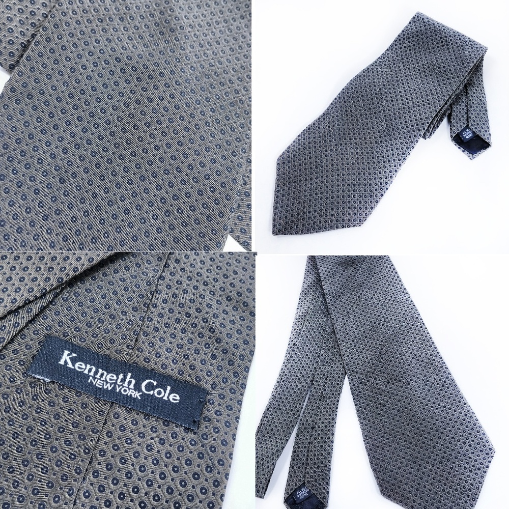 Kennith Cole Classic Length Dotted tie